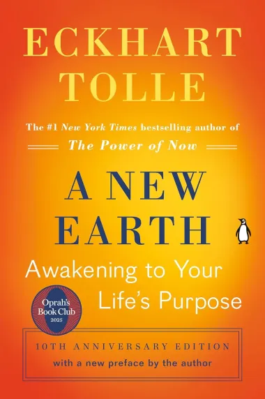 Cover of A New Earth by Eckhart Tolle